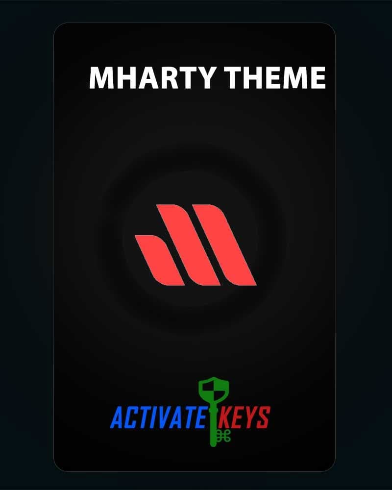 Mharty Theme Lifetime